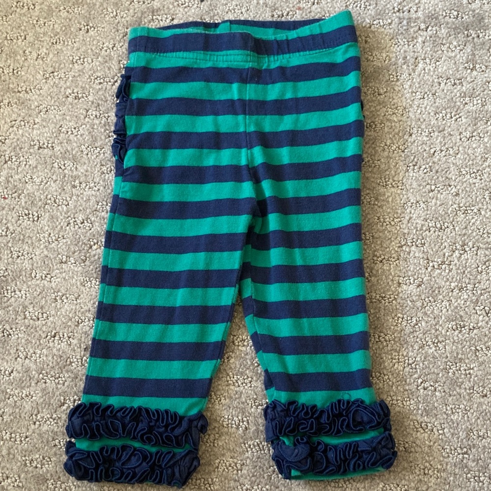 Bundle 2 Ruffle Butts baby leggings, 6-12 months. - Picture 4 of 7
